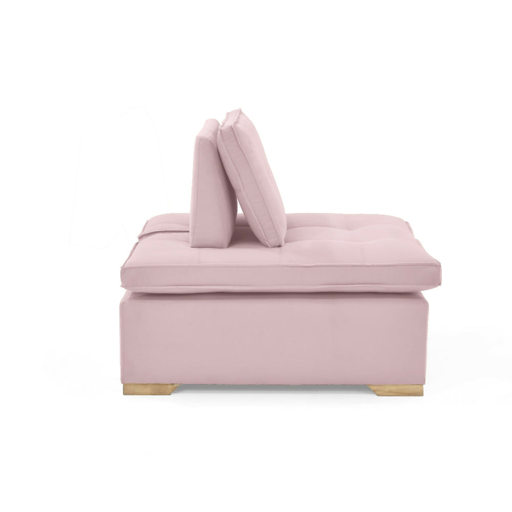 Poltrona Ventury 83x100x86 Ajustable Tela Rosa