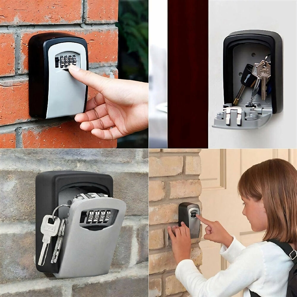 Caja De Seguridad Para Llaves Con Combinación De 4 Dígitos G2S