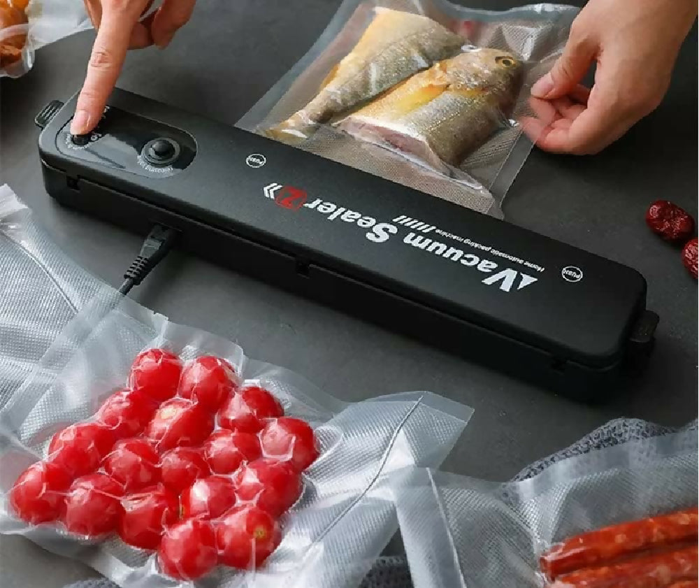 Selladora De Bolsas Empaque Al Vacío + Bolsas Vacuum Sealer