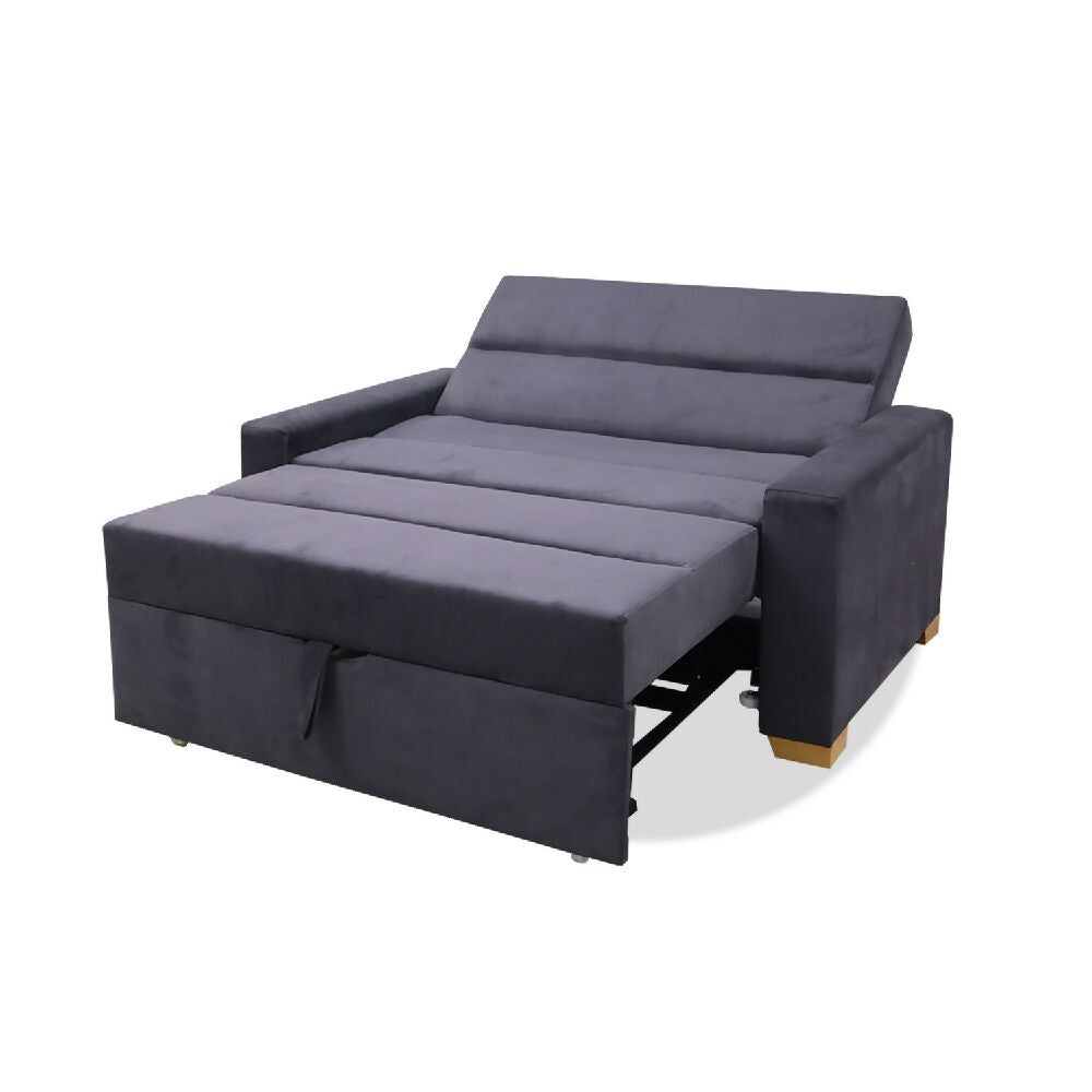 Sofacama Vogel Multifuncional Carrito Gris + Cojines Decorativos