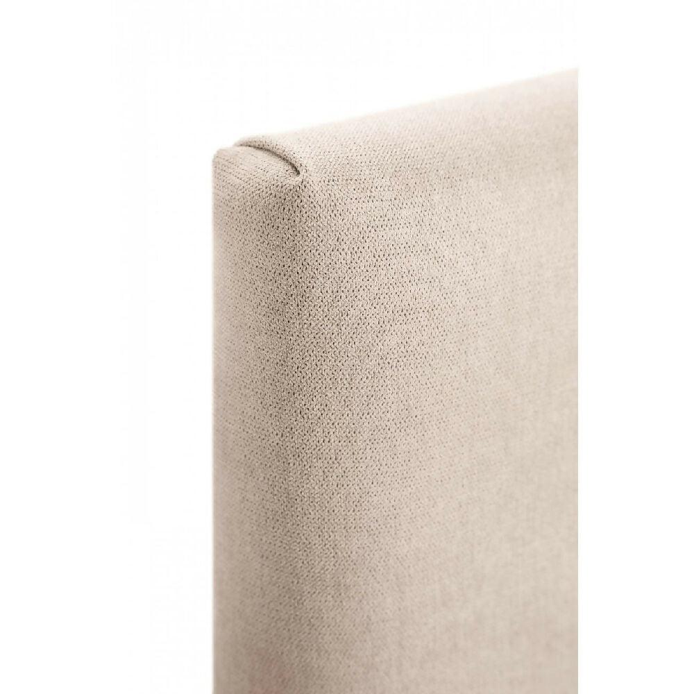 Cabecero Liso King Beige