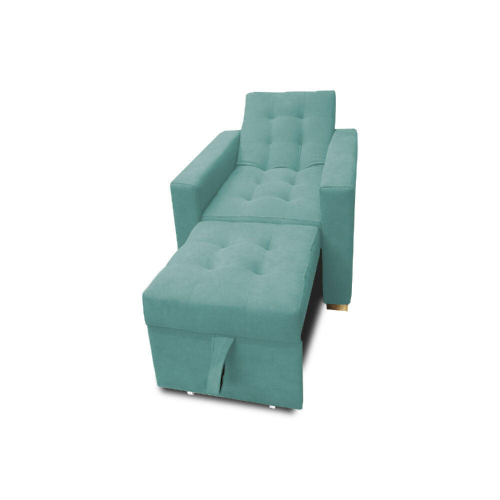 Poltrona Mood Multifuncional Reclinable Menta