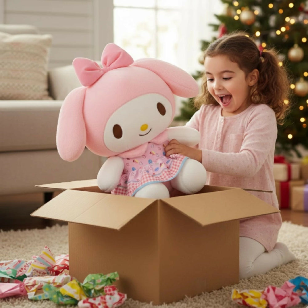 Peluche Manta My Melody 40CM Suave Ideal Para Regalo