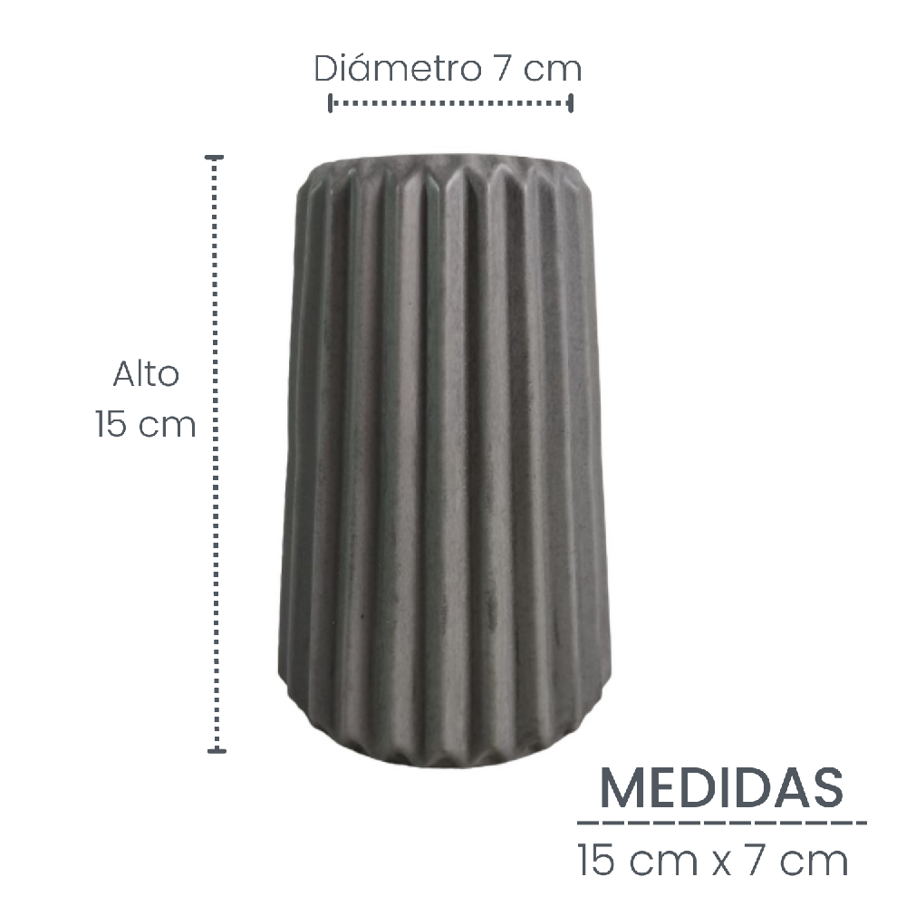 jarron florero en cemento adamaris oscuro de concreto tienda online de materas y decoración _04
