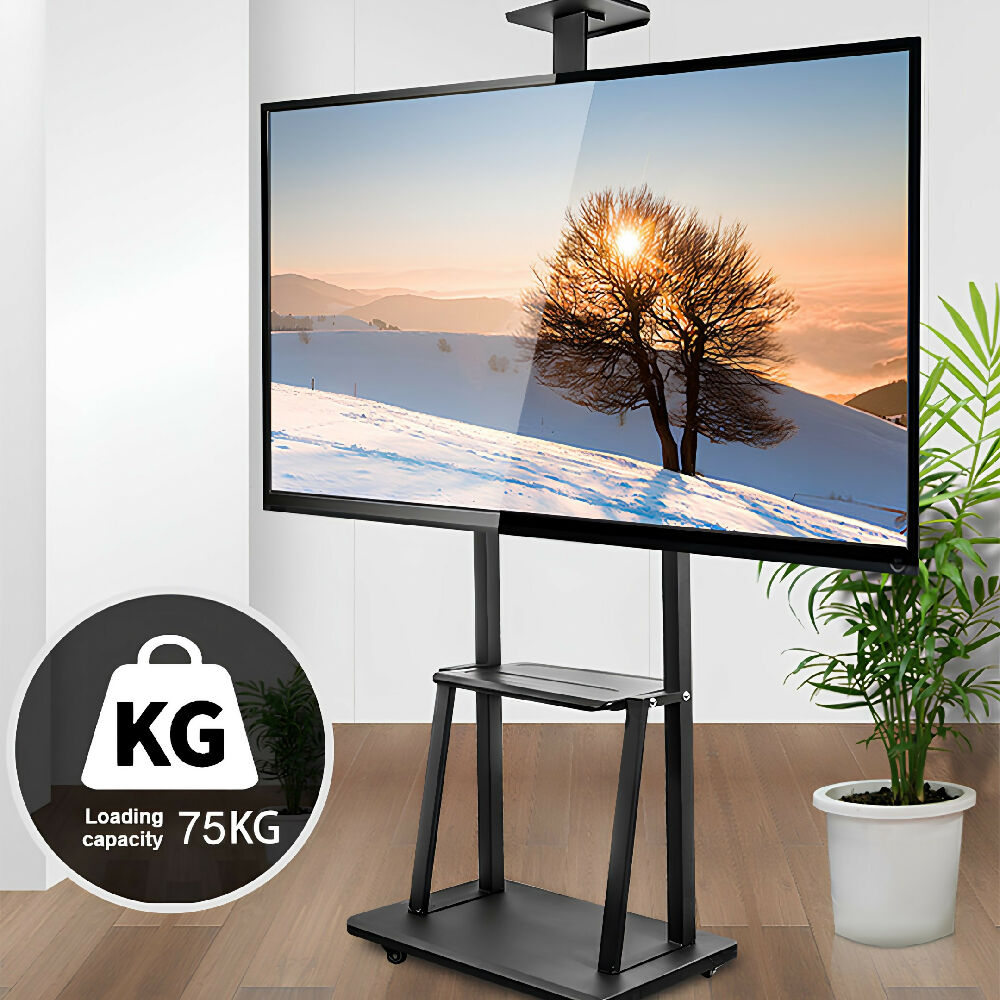 Soporte De Piso Para TV De 32 A 70 Pulgadas Con Ruedas Pedestal 1700