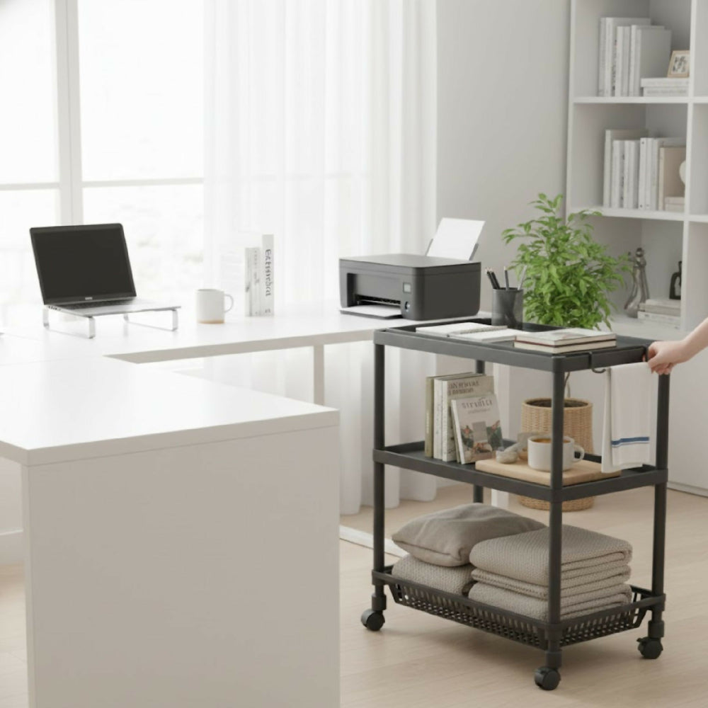 Carrito Organizador 3 Niveles Con Ruedas Multiusos YH6710-3B