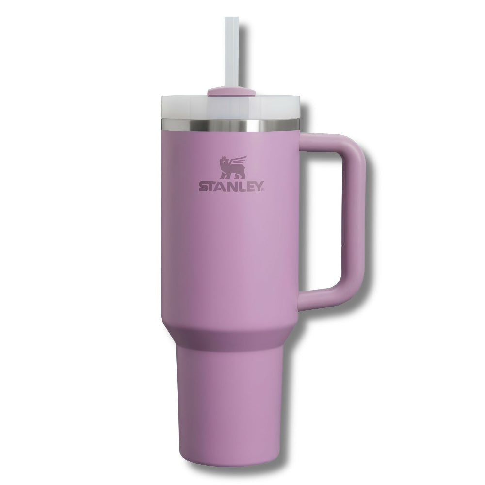 Termo Stanley 40oz Con Pitillo Vaso Térmico Para Gimnasio Y Viajes Morado
