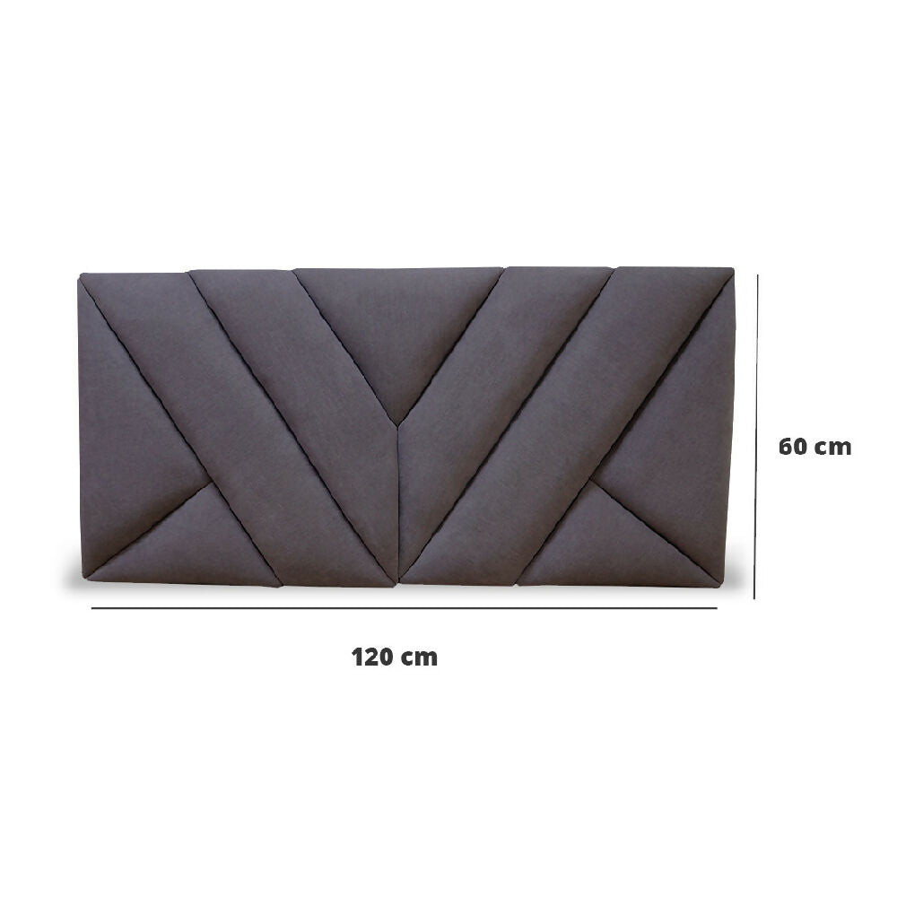 Espaldar Hug de colgar 120 Gris Oscuro
