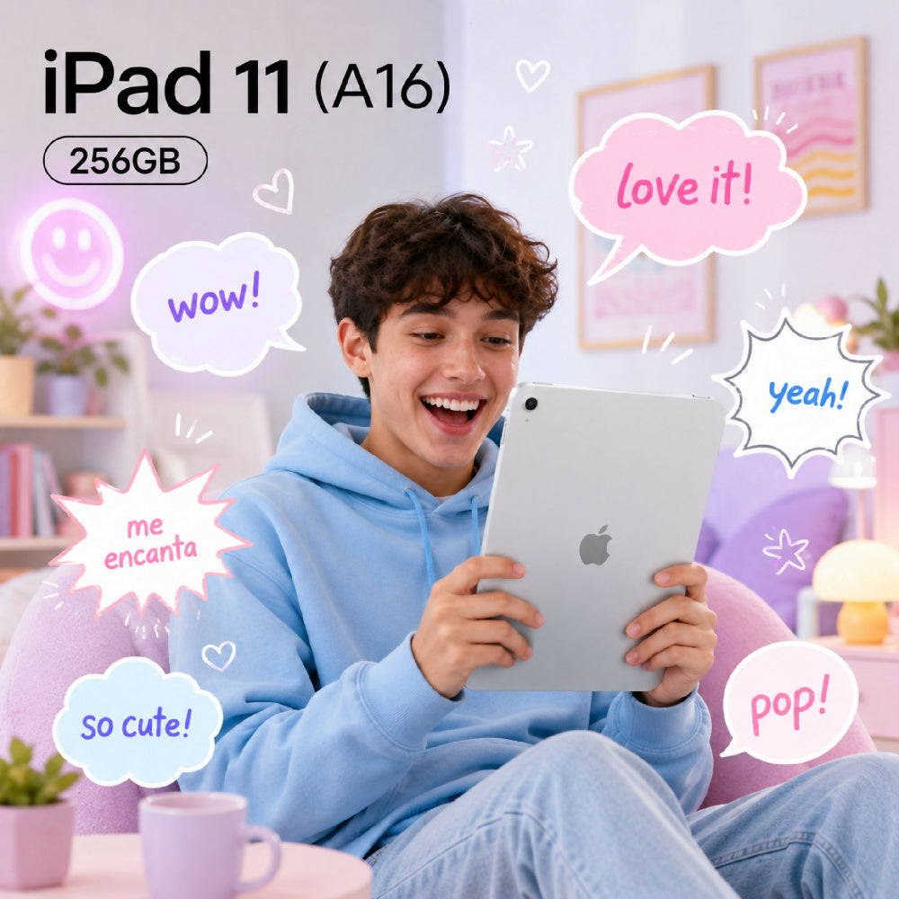 Tablet Apple IPad 11 Pulgadas 256gb A16 + Obsequio Smartwatch Y Audífonos Plateado