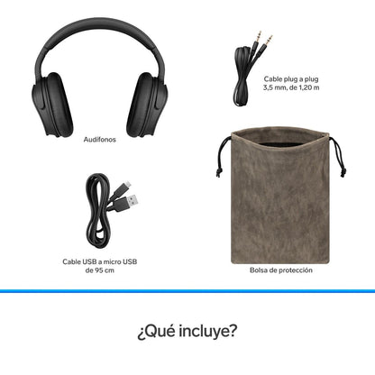 Audífonos Bluetooth con cancelación de ruido