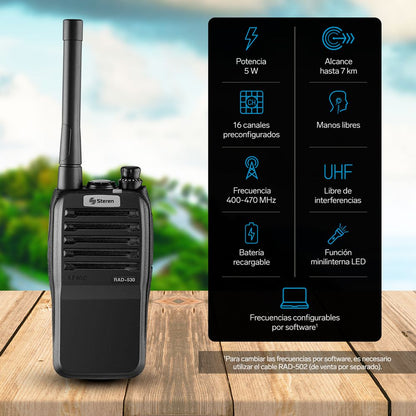 Radio Intercomunicador Profesional 7w