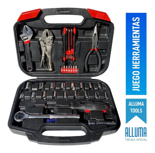Juego de Herramientas 40 Piezas para Auto Alluma Tools 140b