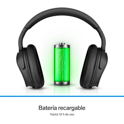 Audífonos Bluetooth con cancelación de ruido