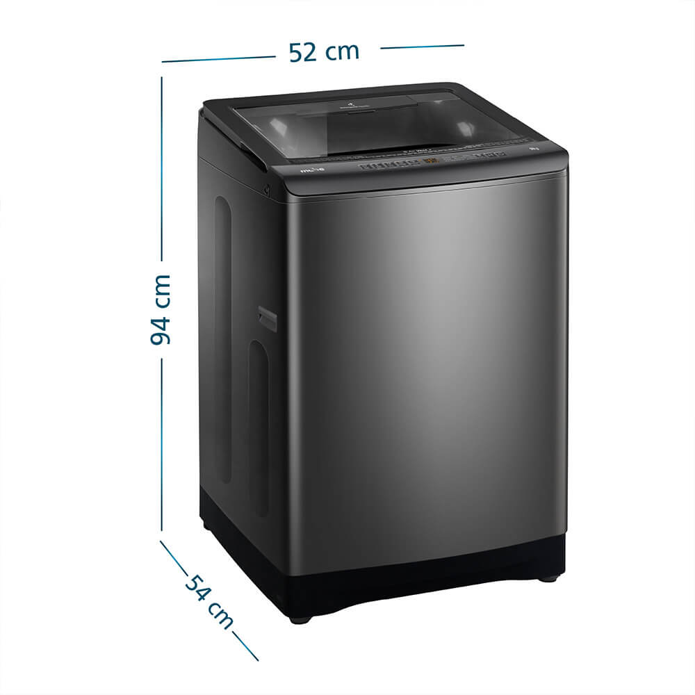 Lavadora Automática Propela 9 Kg Diamond Gray