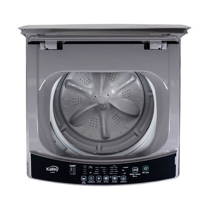Lavadora Kalley Carga Superior 14 Kilos K-Ld14Ge, Color Gris