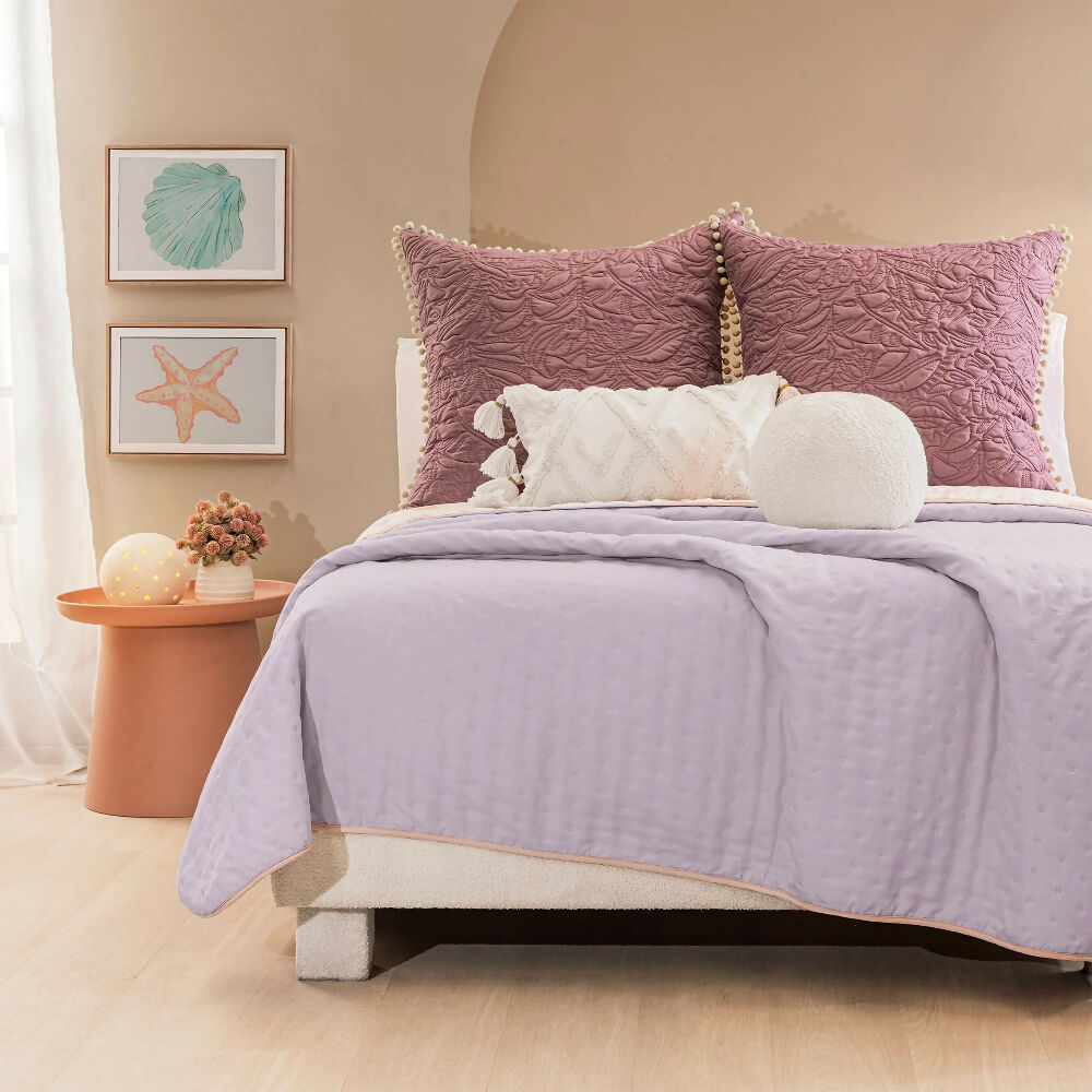 Edredón Novo Coral, para Cama Doble, 2 Vistas