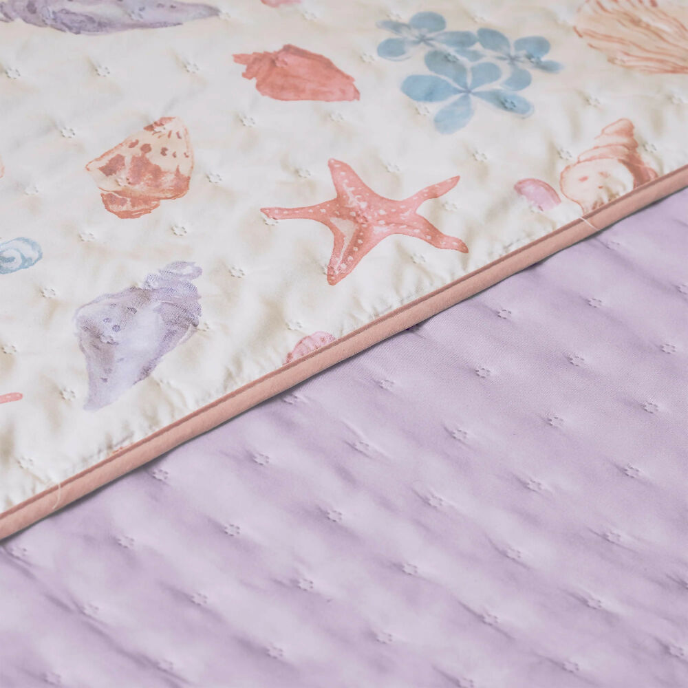 Edredón Novo Coral, para Cama Sencilla, 2 Vistas