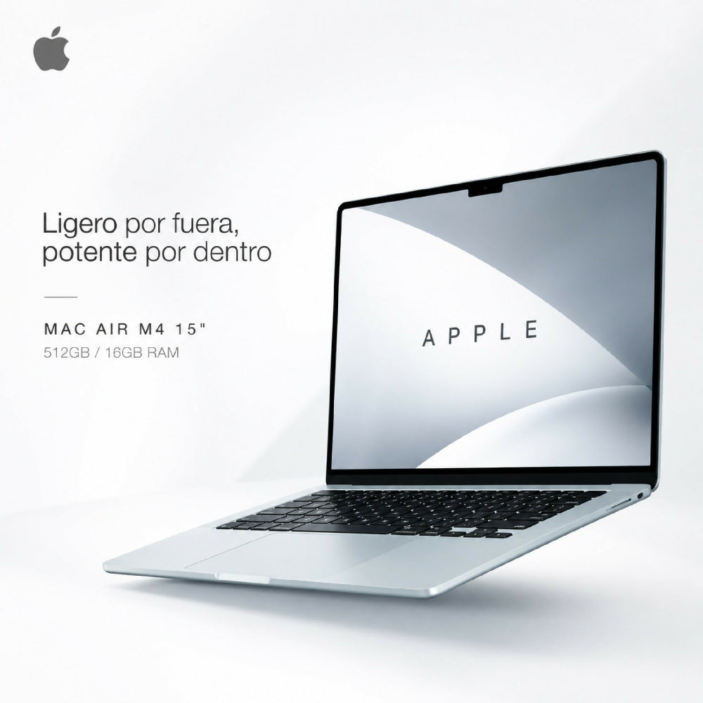 Macbook Air 15 Pulgadas Chip M4 16gb Ram 512gb Almacenamiento Laptop Apple De Alta Eficiencia