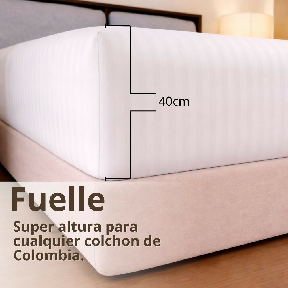 Juego de Sabana Semidoble Estampada 8