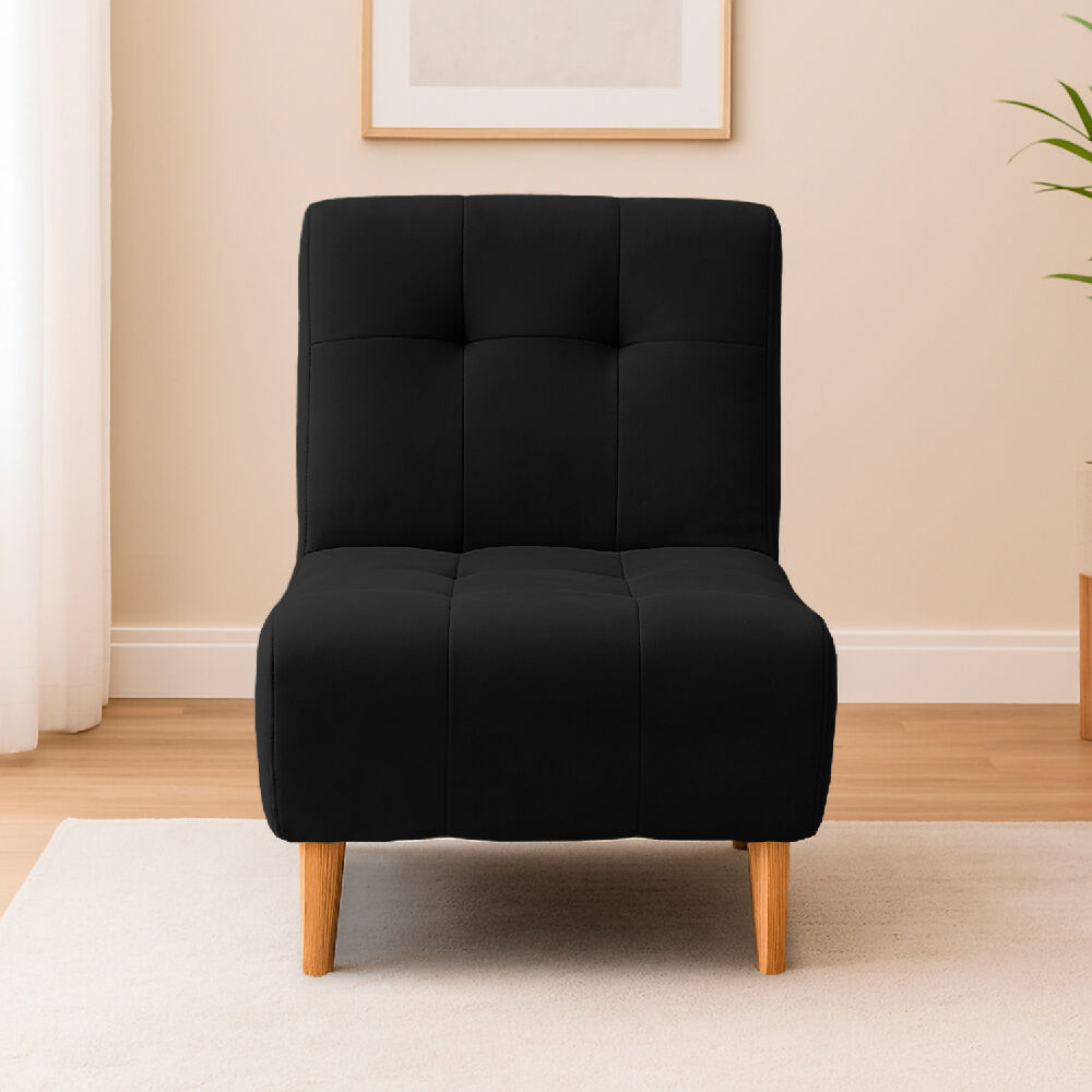Poltrona Fija Milán Negro