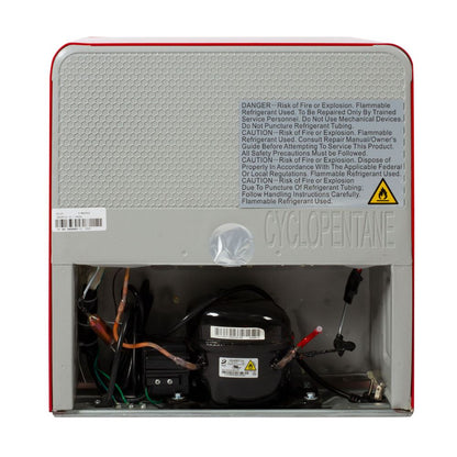 Minibar Kalley Frost Una Puerta 47 Litros K-Mb47Rr, Color Rojo
