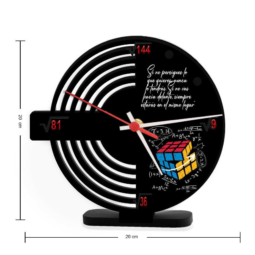 RELOJ ESCOLAR RUBIK ACOTADA