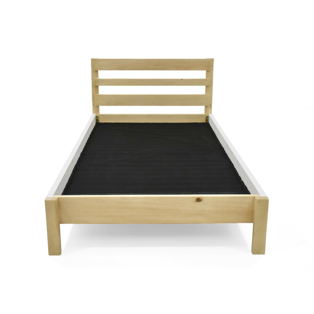 Cama Cuna Nara 106x202x87 Infantil Blanco Natural