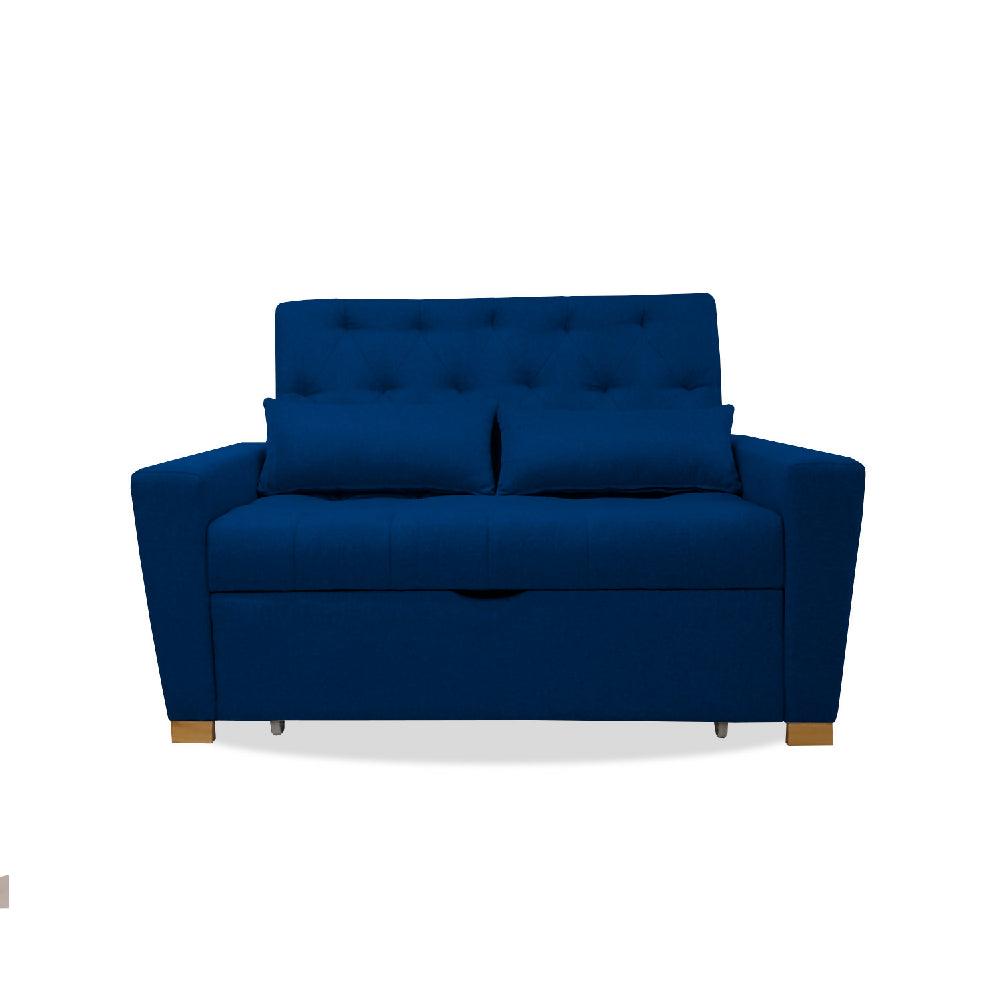 Sofacama Ackerman Azul Petroleo