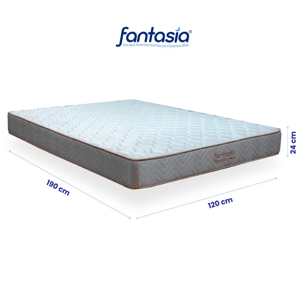 Colchón Spoom de 120X190 Cm Marca Fantasía