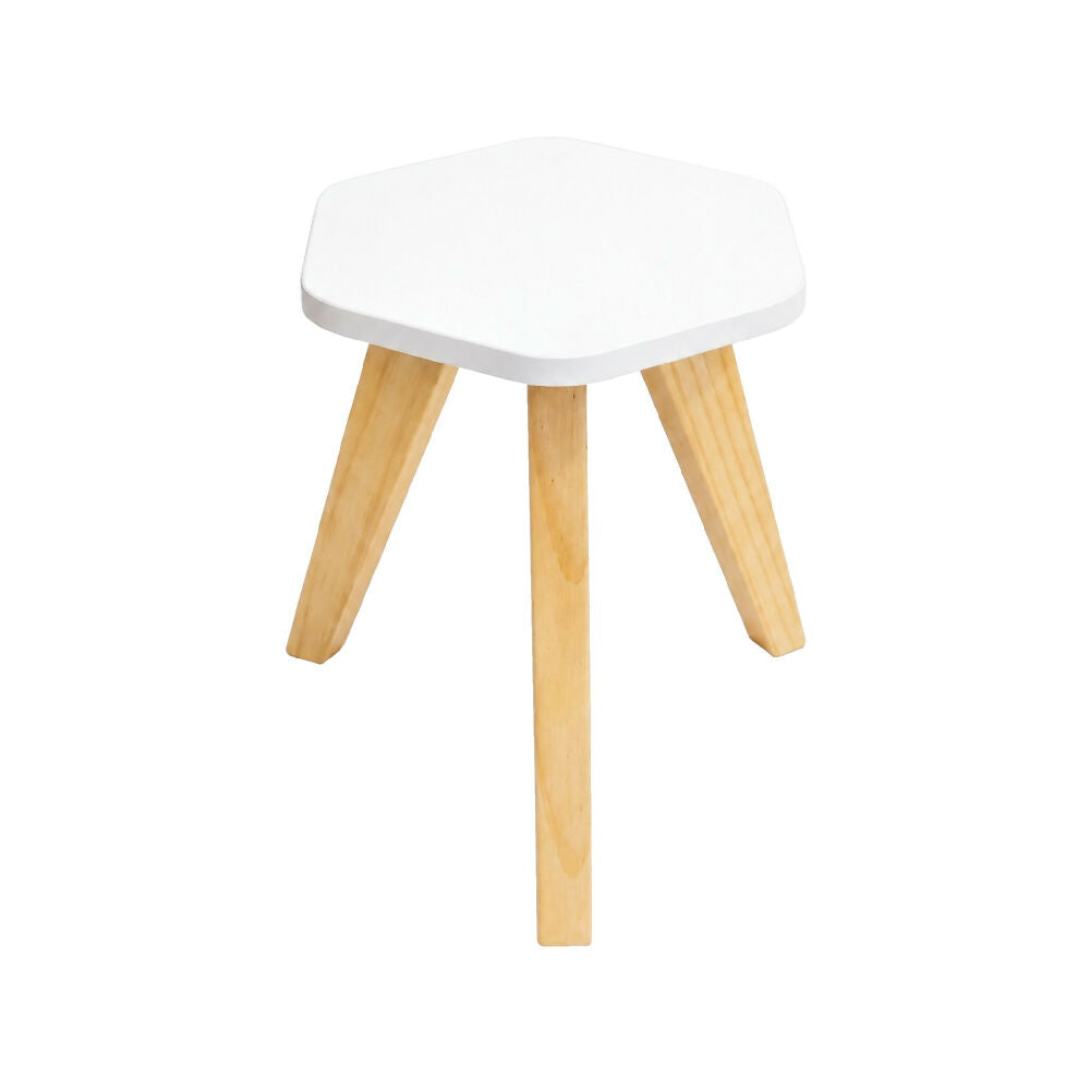 Mesa Auxiliar Nórdica Hexagonal Pequeña