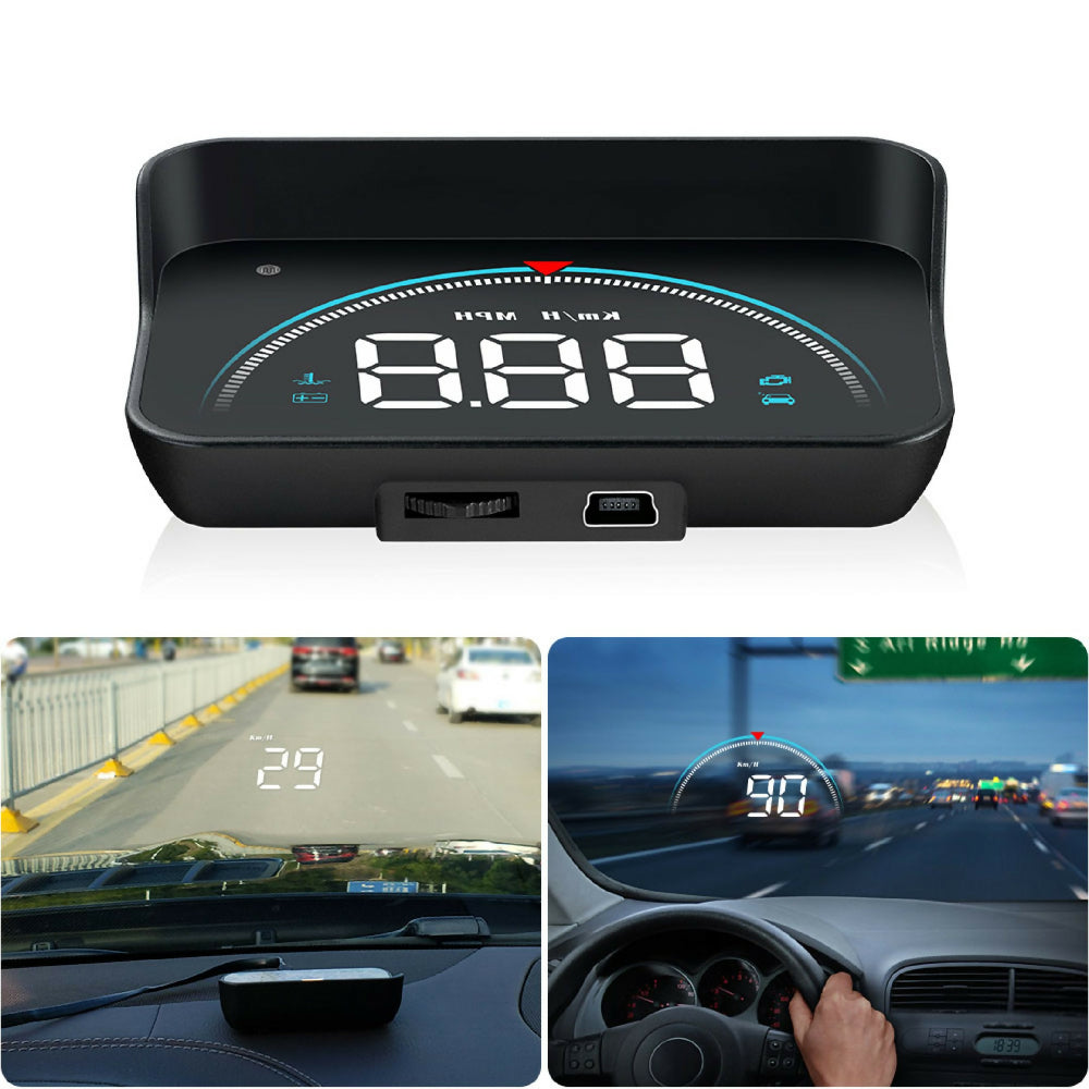 Pantalla De Visualización Frontal Para Coche Proyector LCD Multifunción
