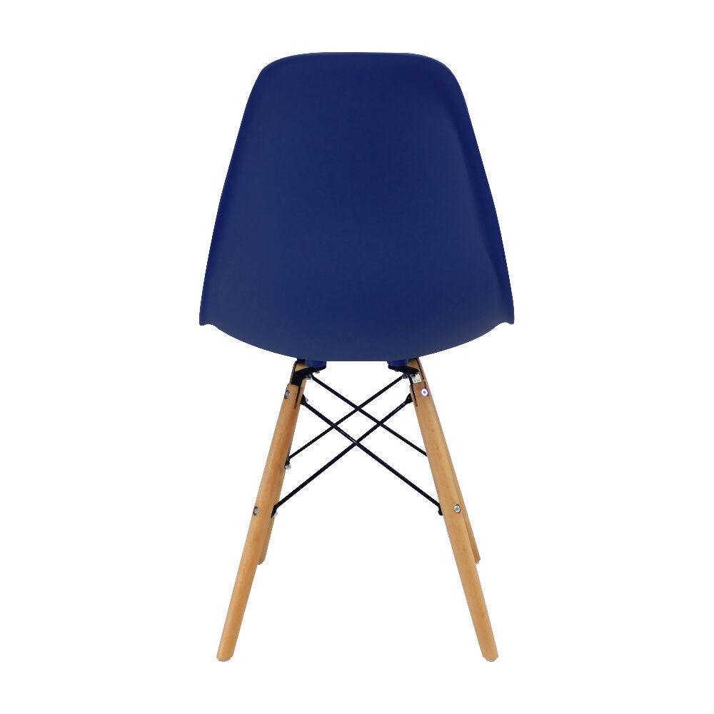 Silla DKR Tipo Eames para comedor - Azul oceano