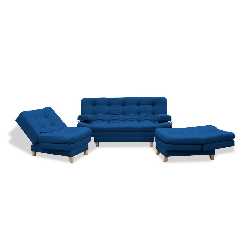 Sala Clic Clac Brunner Azul Petróleo