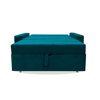Sofacama Vogel Multifuncional Carrito Turquesa + Cojines Decorativos