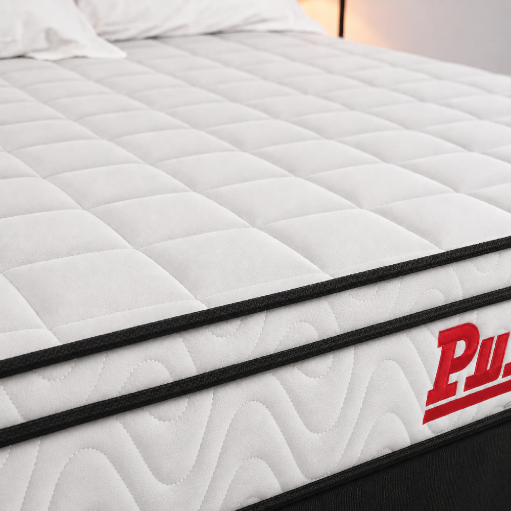 Colchón Orthopack Euro u 160X190 Queen, Color Blanco