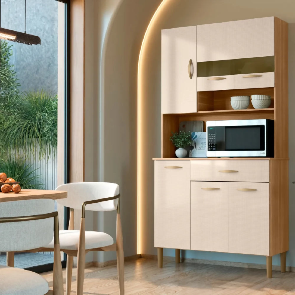 Alacena Vogue 6P / Castaño