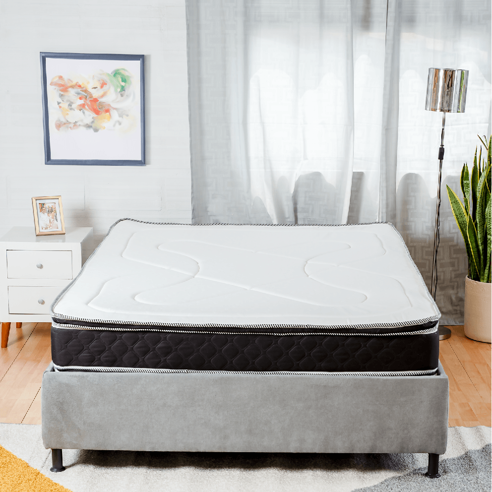 Base Cama Sencilla Toledo Gris