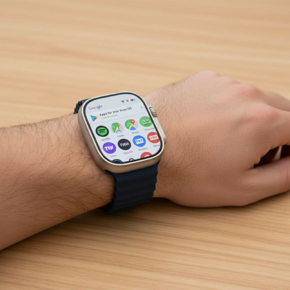 Smartwatch Tel 1 Mobulaa Negro Bluetooth Reloj Inteligente Con Pantalla HD, Frecuencia Cardíaca Y Batería Duradera