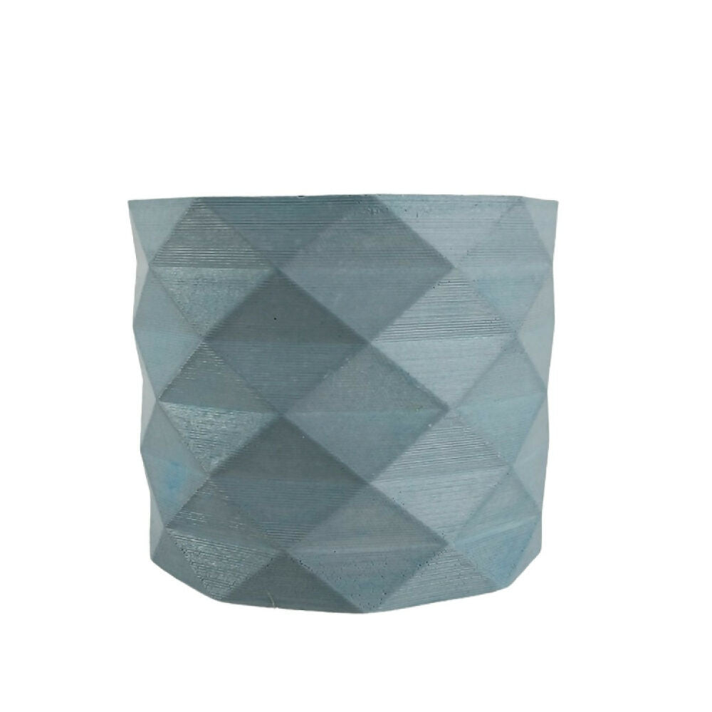 matera de mesa en cemento lira  azul petroleo de concreto tienda online de materas y decoración_01