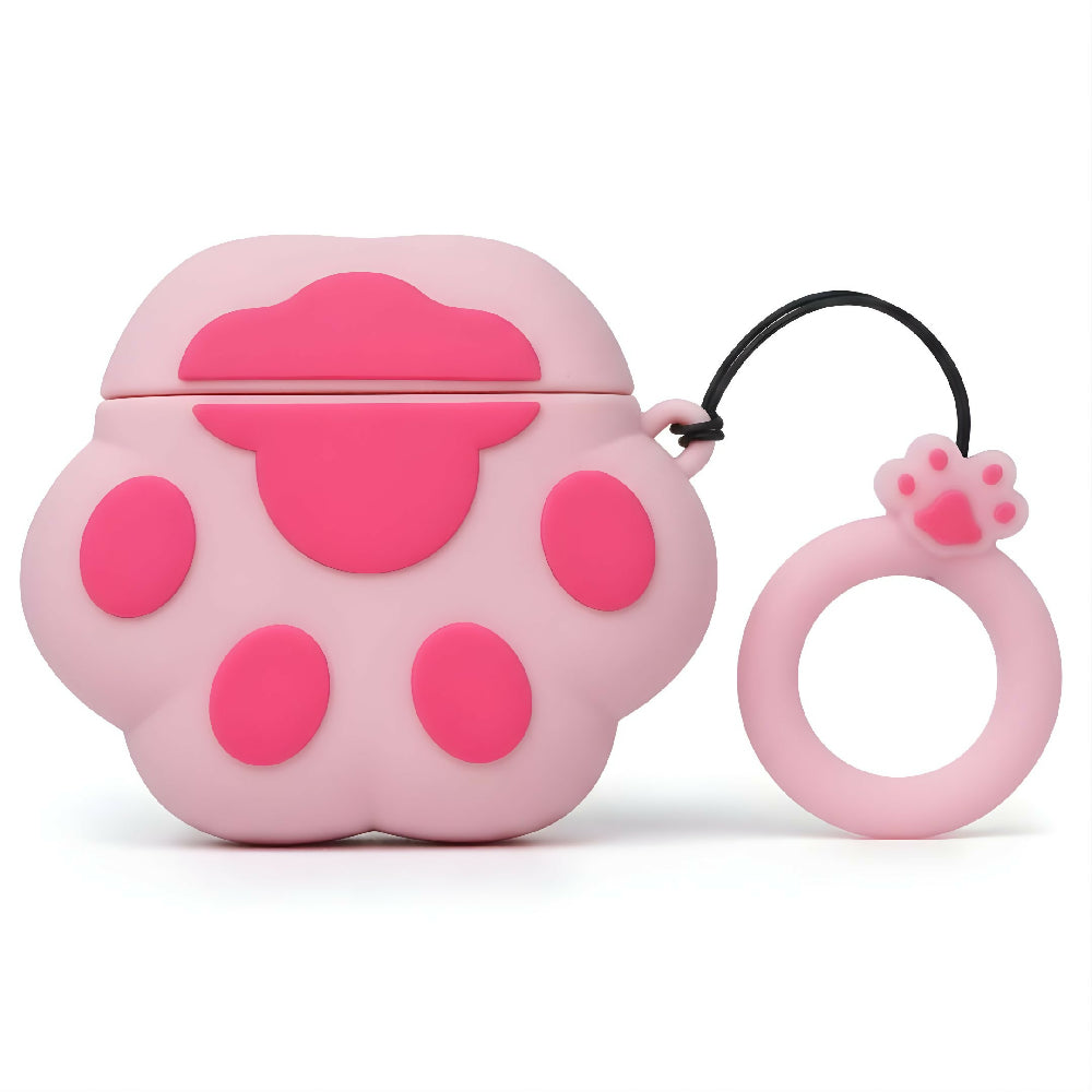 Forro Para Audifonos Series 4 Antigolpes con Diseño Manita De Gato
