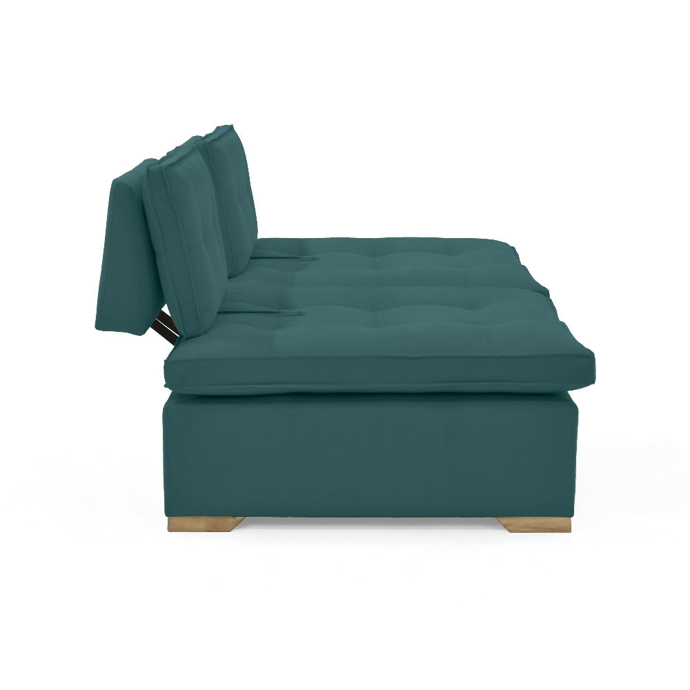 Set X2 Poltronas Ventury 83x100x86 Ajustable Tela Petroleo