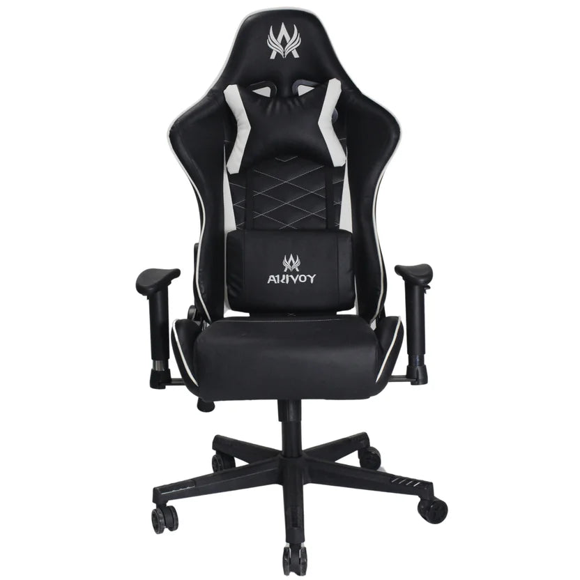 Silla Gamer Nova Blanco Y Negro