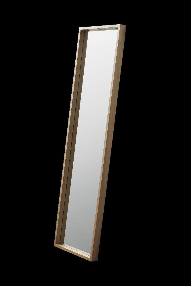 Espejo De Cuerpo Entero Madera Pino 150x40 cm De Piso