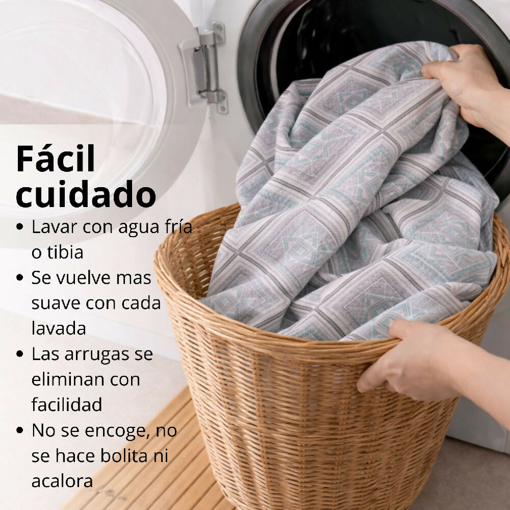 Juego de Sabana Doble Estampada 14