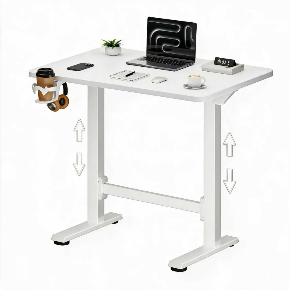 Escritorio Ajustable Blanco Elevatta