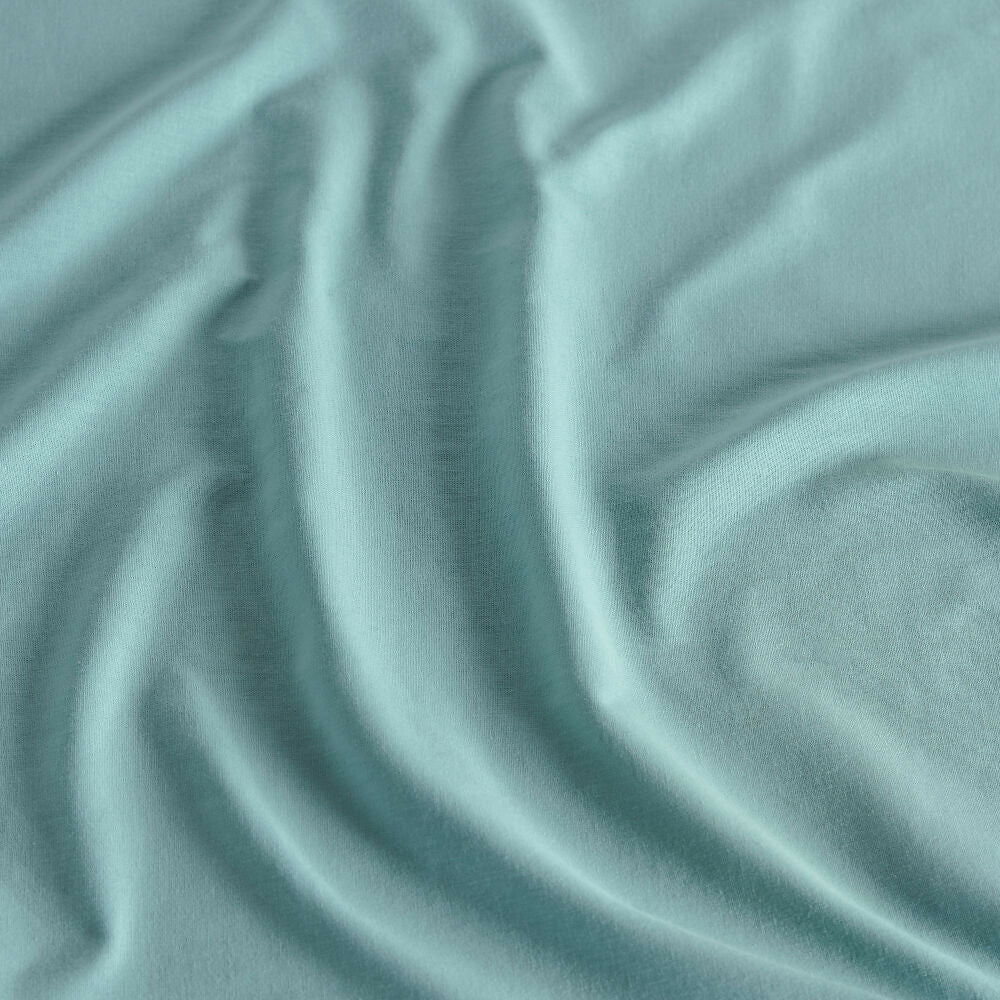 Sábanas Cabos, en Algodón 100% Menta, para Cama Sencilla
