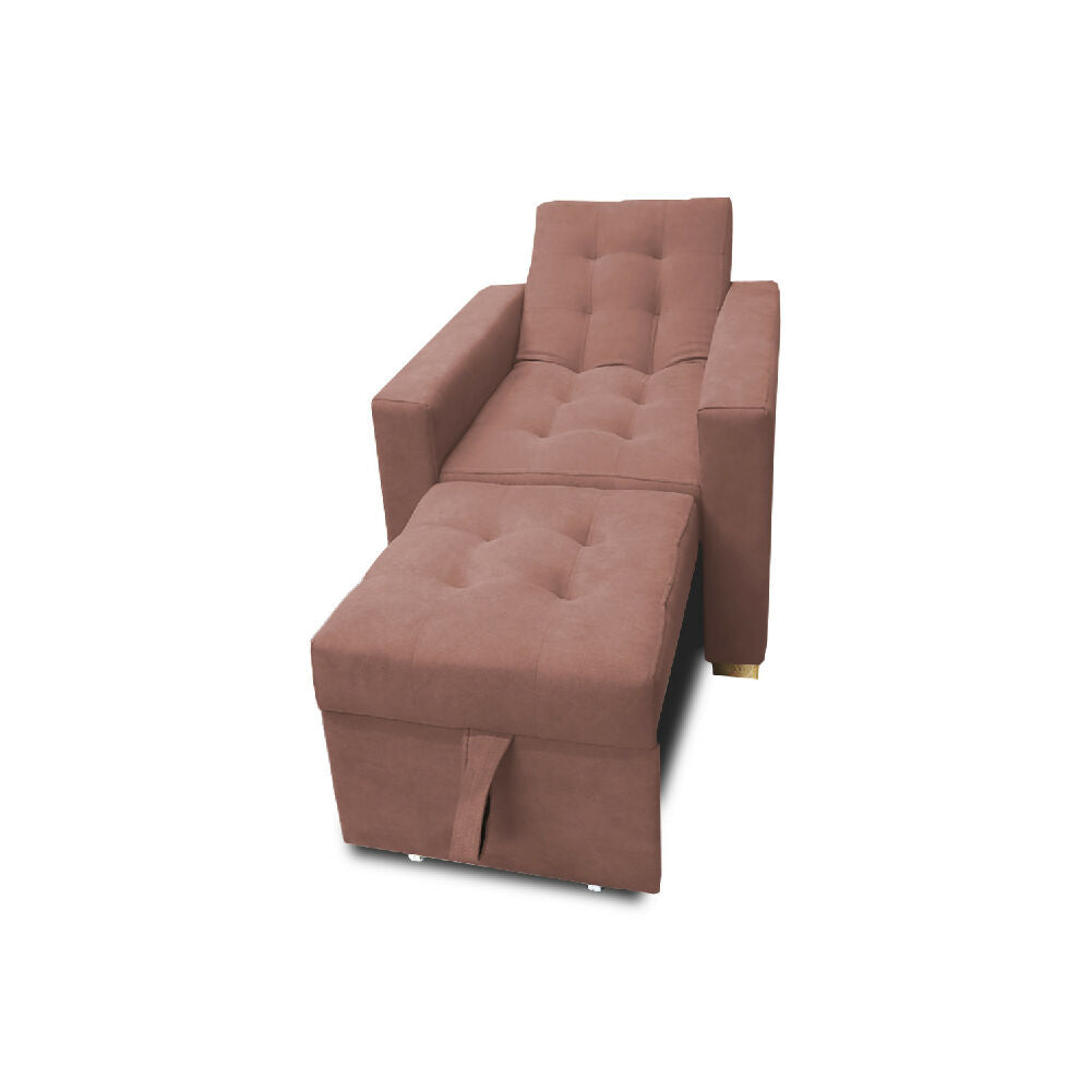 Poltrona Mood Multifuncional Reclinable camel