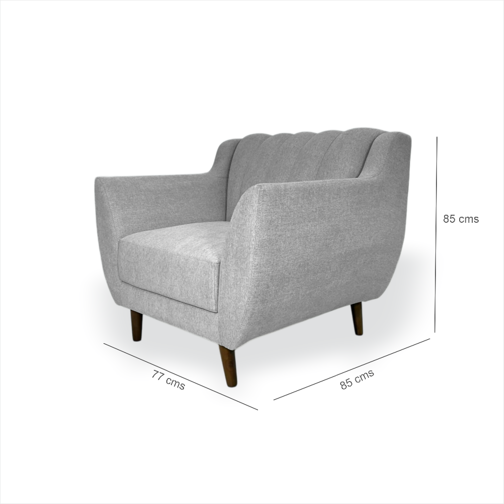 Poltrona Lobby Gris