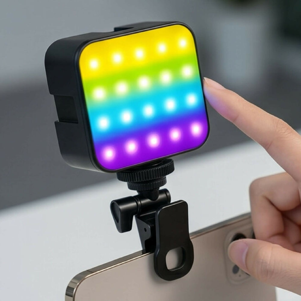 Luz RGB Recargable Portátil Para Estudio AY-83 Iluminación Profesional Para Foto, Video Y Streaming