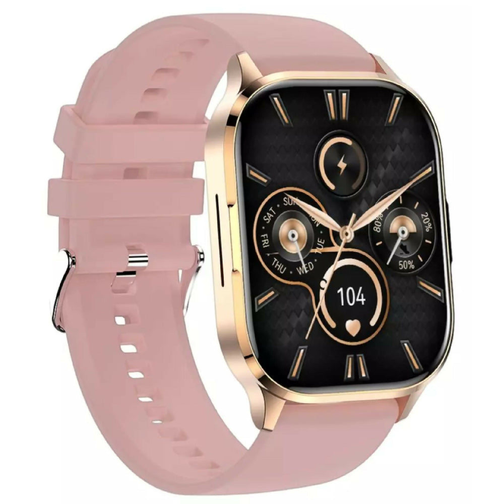Smartwatch G-Tide S3 Pro Rosado Reloj Inteligente Bluetooth Con Llamadas, Monitor De Salud, Frecuencia Cardíaca, SpO2 Y Notificaciones
